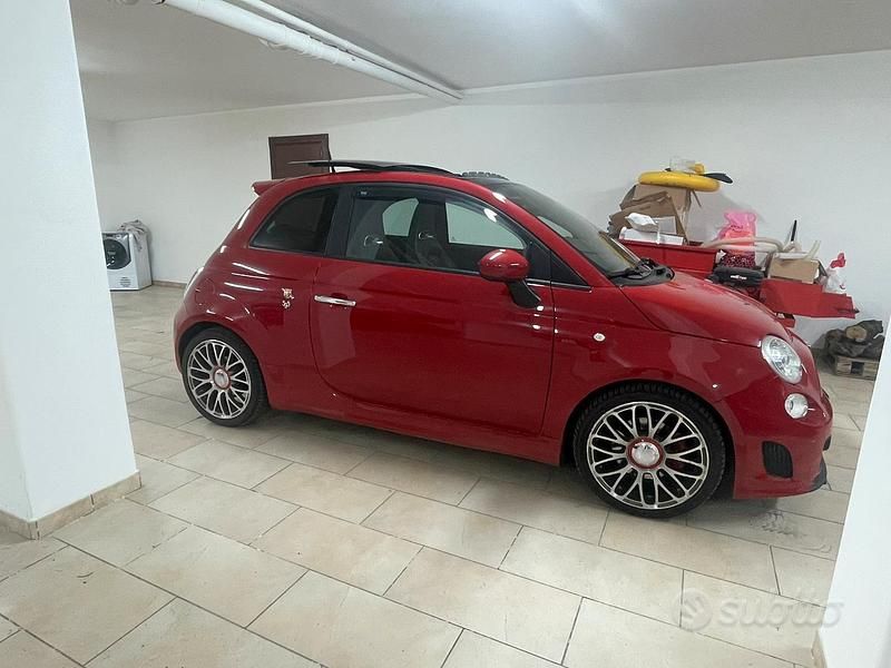 Usata Abarth 595 Turismo 160 CV (117 kW) 2015 Rosso Berlina