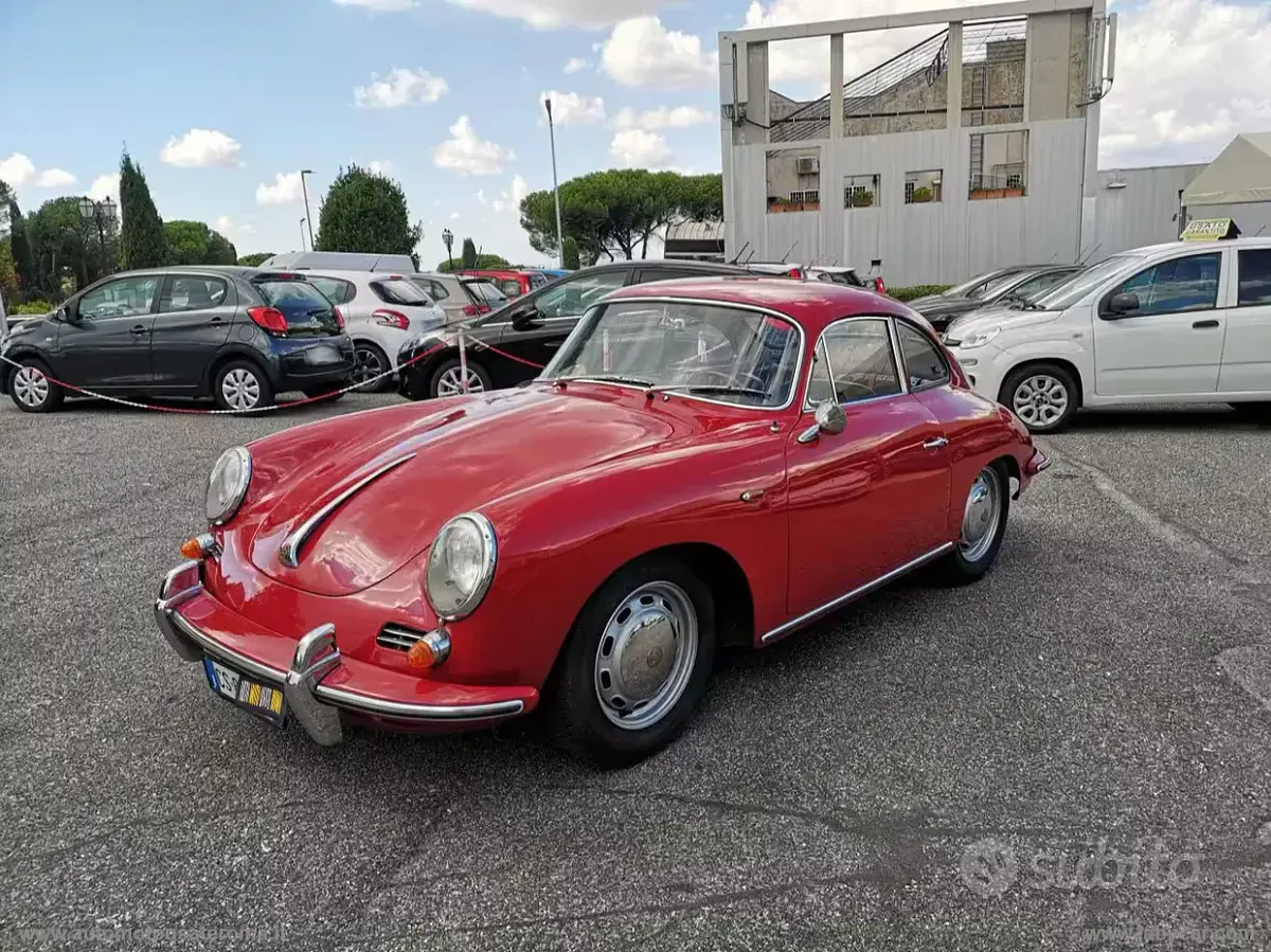 Usata Porsche 356 C 75 CV (55 kW) 1960 Rosso