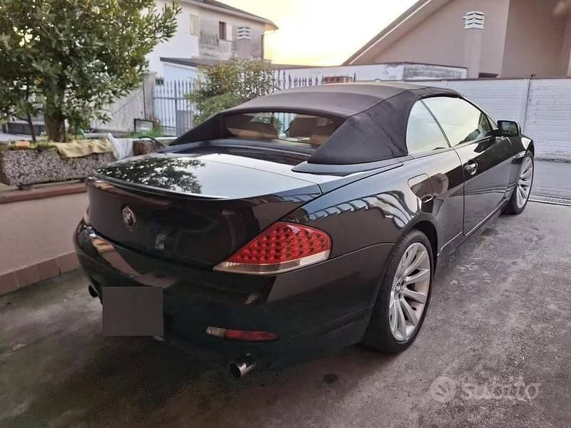 Usata BMW 630 Cabriolet 2005 Nero Cabrio