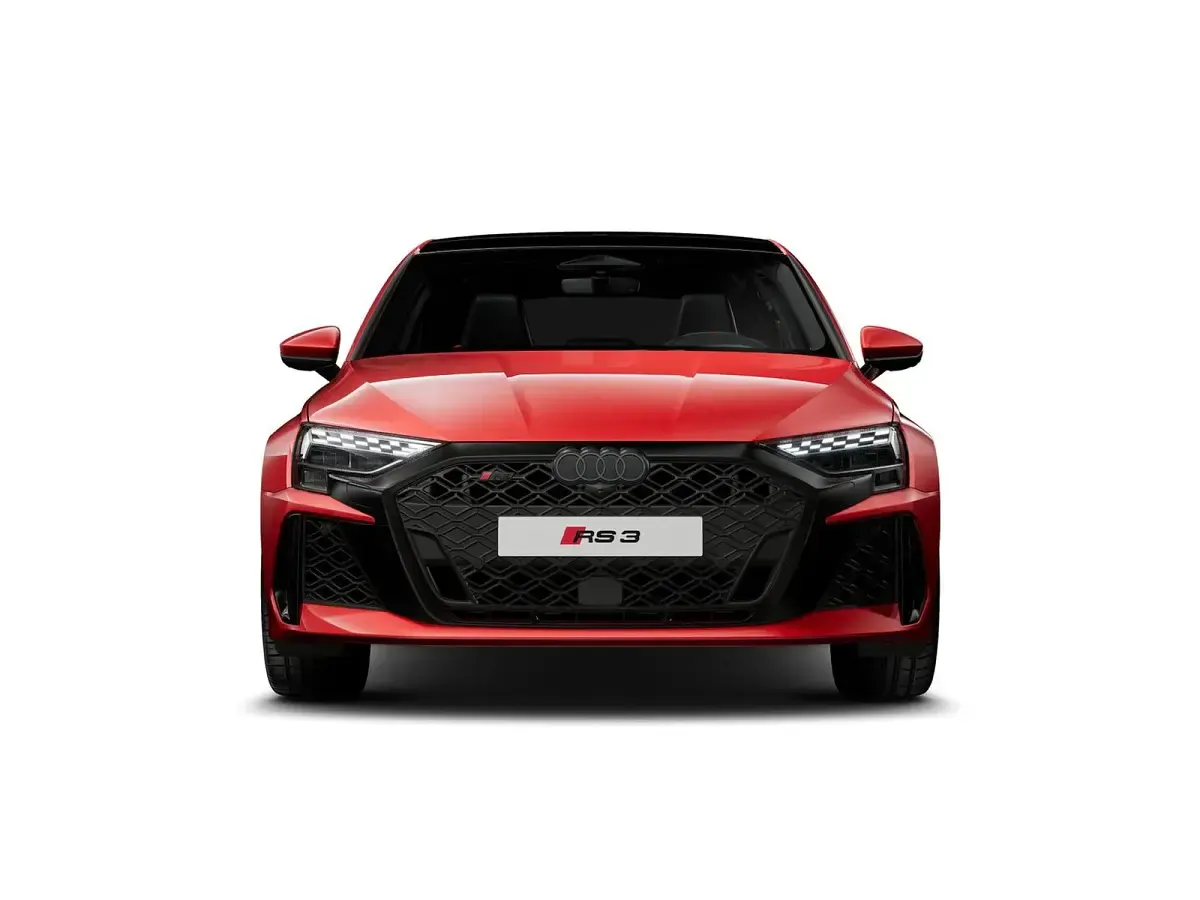 Nuova Audi RS3 Comfort 400 CV (294 kW) 2026 Rosso progressivo metallizzato Berlina