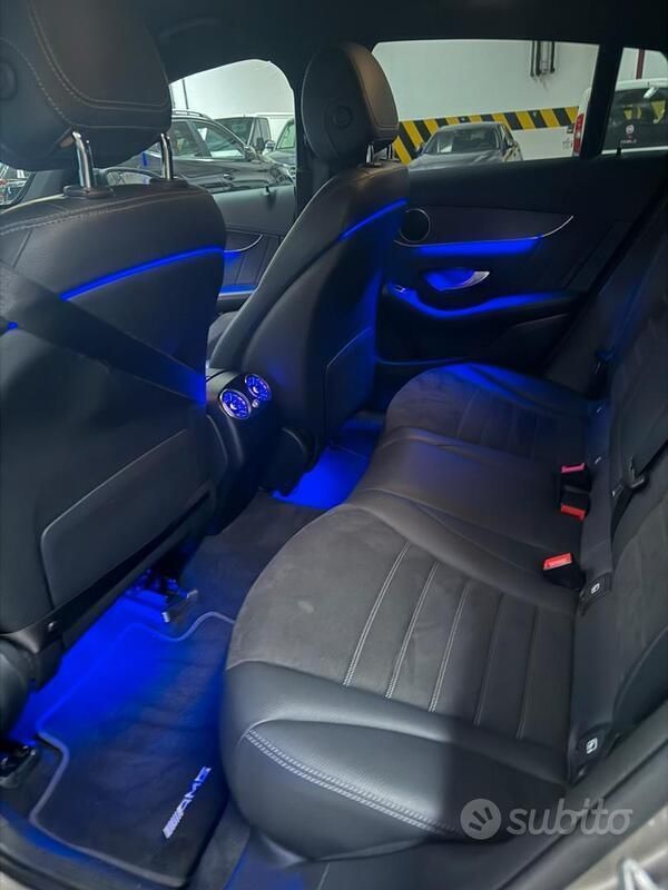 Usata Mercedes GLC220 194 CV (142 kW) 2020 Grigio Coupé