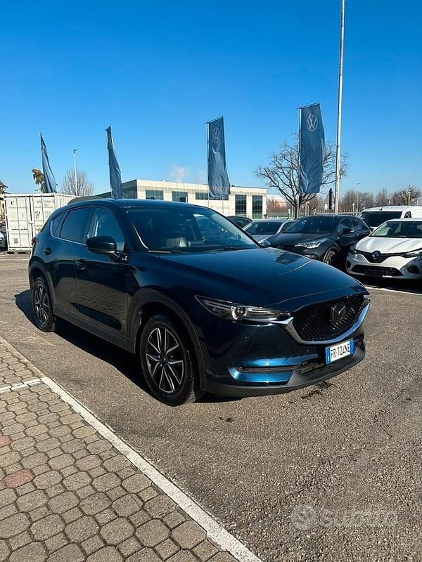 Usata Mazda CX-5 Exclusive 175 CV (128 kW) 2018 Blu SUV
