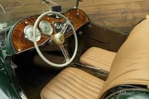 Usata MG TD 54 CV (39 kW) 1953 Verde Cabrio