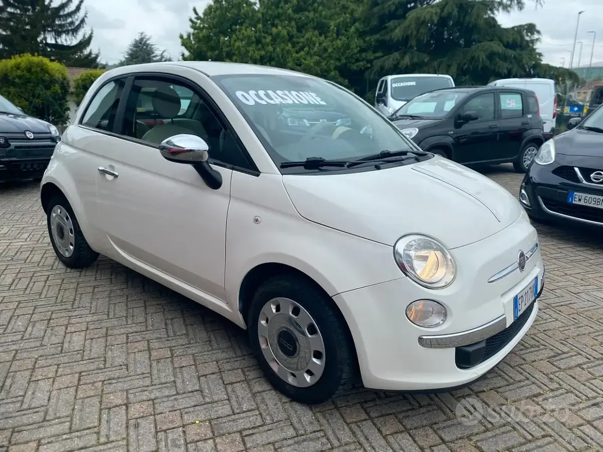 Usata Fiat 500 Pop 69 CV (50 kW) 2013 Bianco Berlina