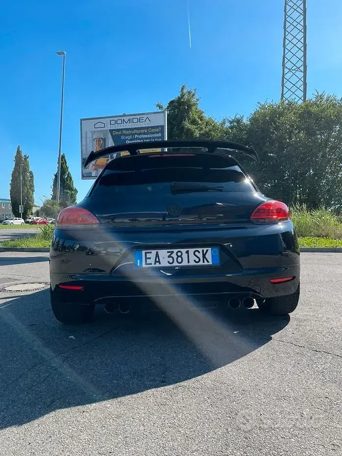 Usata VW Scirocco 160 CV (117 kW) 2010 Nero