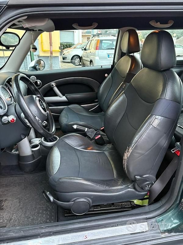 Usata Mini Cooper S 2005 Verde Utilitaria