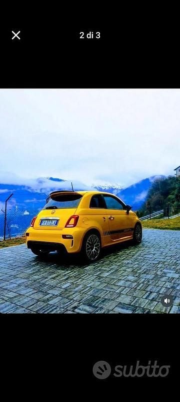 Usata Abarth 595 145 CV (106 kW) 2017 Giallo Coupé