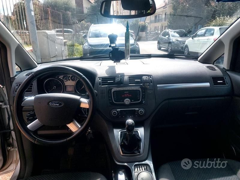 Usata Ford C-MAX Titanium 109 CV (80 kW) 2009 Grigio Monovolume