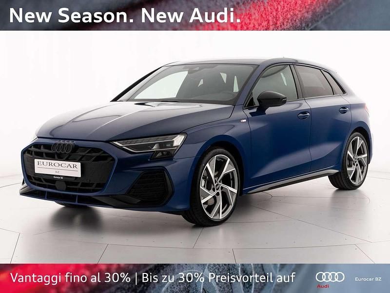 Blu ascari metallizzato Nuova 2025 Audi A3 S-Line Tre volumi | 39.900 € (Buon prezzo) - Immagine 1/4