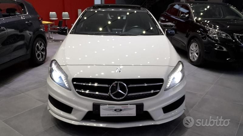 Bianco Usata 2014 Mercedes A220 Premium Tre volumi | 14.900 € (Buon prezzo) - Immagine 1/4