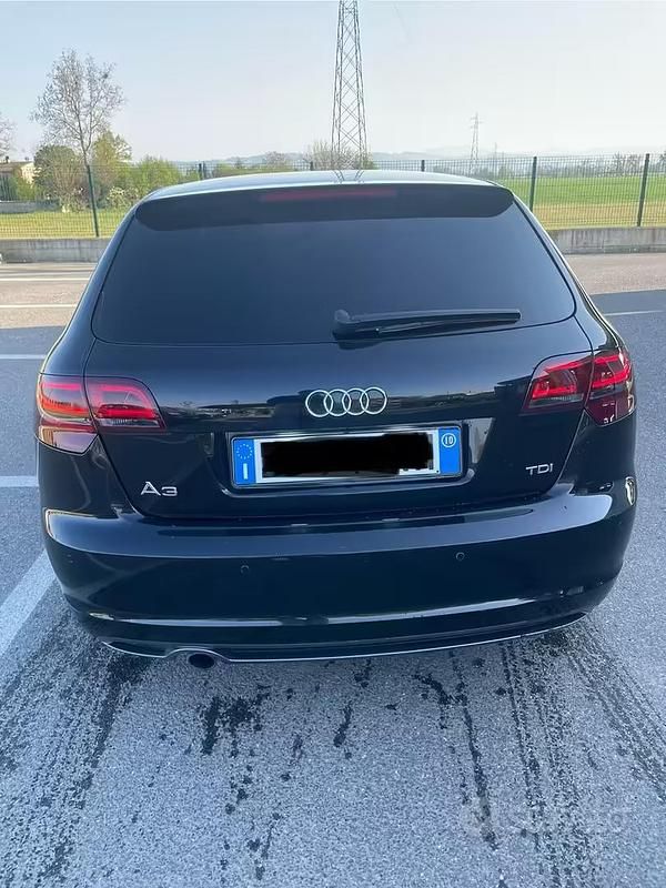 Usata Audi A3 S-Line 2010 Nero Utilitaria