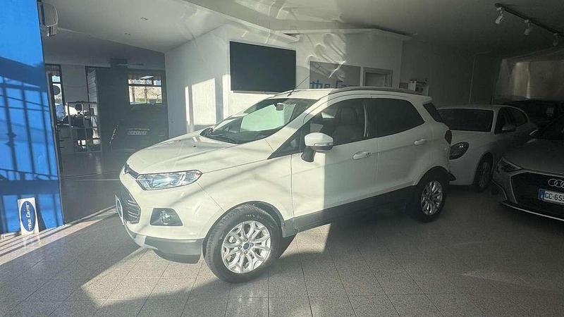 Usata Ford Ecosport Titanium 125 CV (91 kW) 2016 Bianco SUV