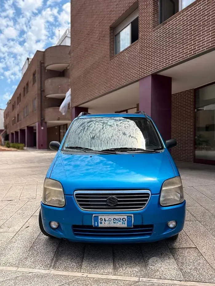 Usata Suzuki Wagon R+ GL 76 CV (55 kW) 2002 Bluazzurro Monovolume