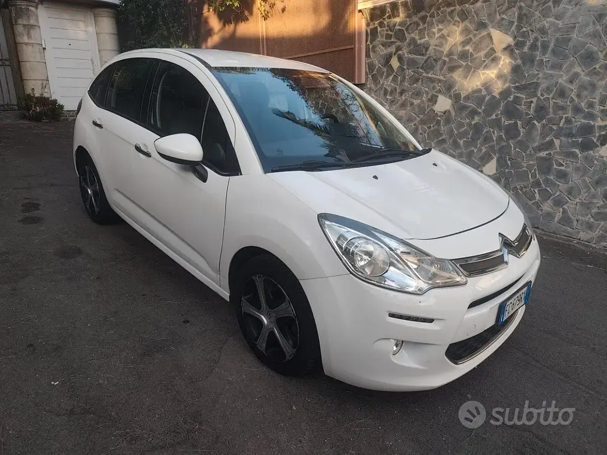 Usata Citroën C3 PureTech 82 CV (60 kW) 2016 Bianco Utilitaria