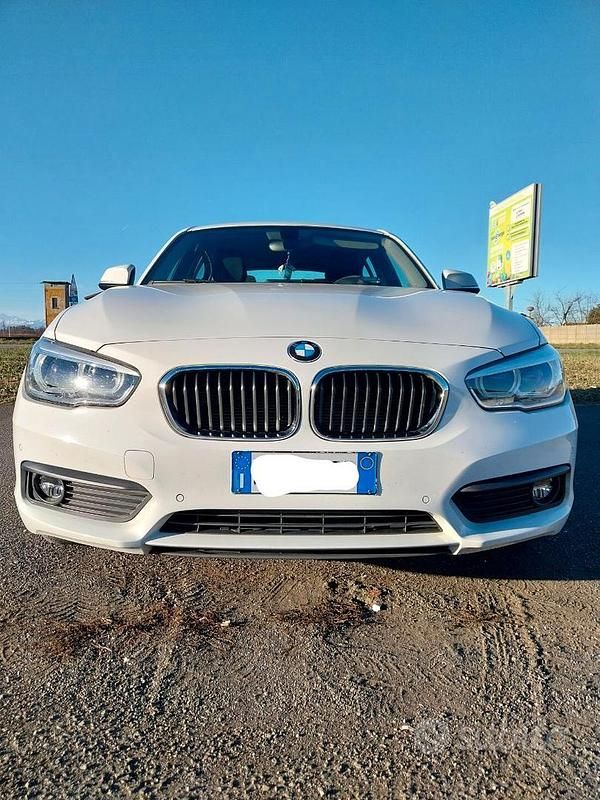Usata BMW 116 2017 Bianco Utilitaria