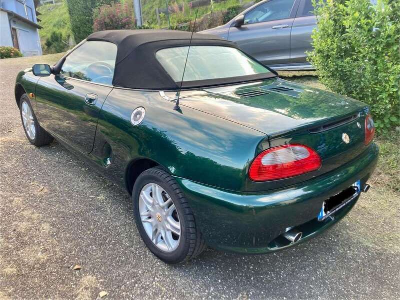 Usata MG F 145 CV (106 kW) 1999 Verde Cabrio