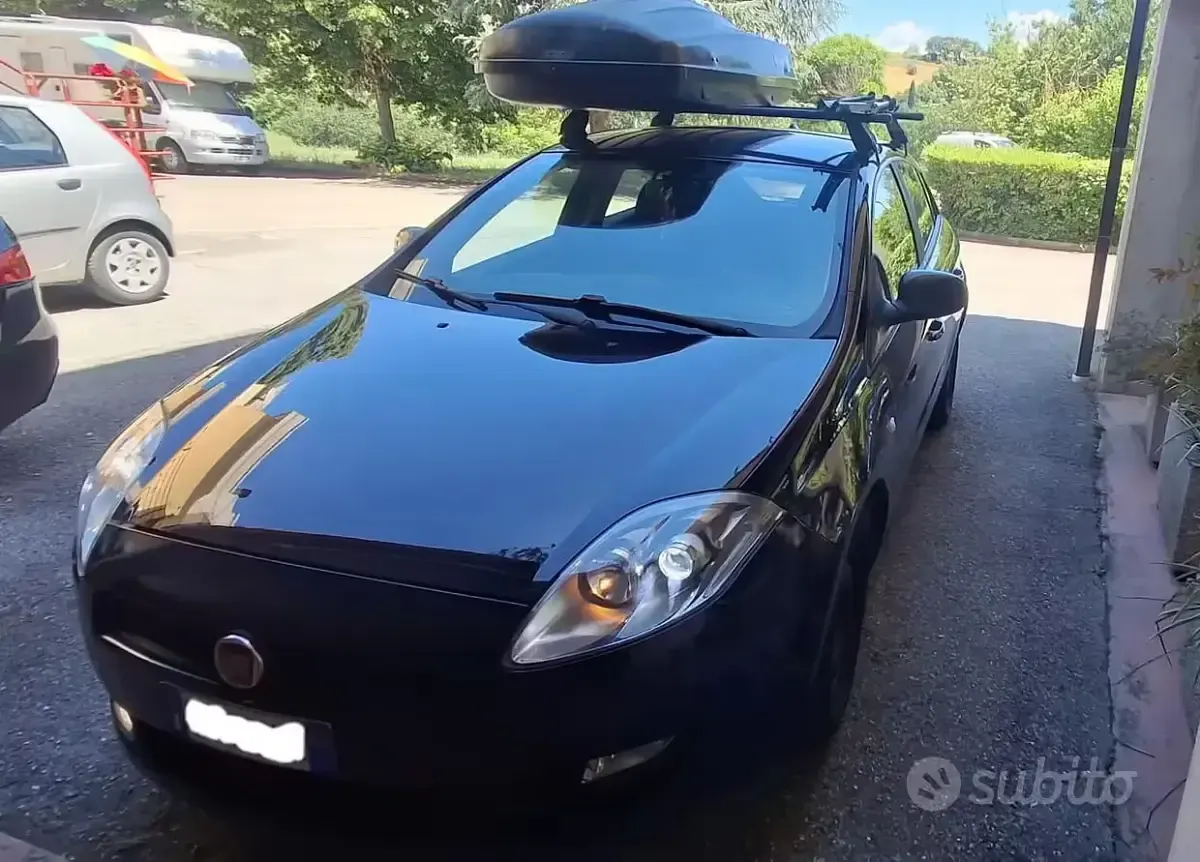 Usata Fiat Bravo 105 CV (77 kW) 2010 Nero Utilitaria