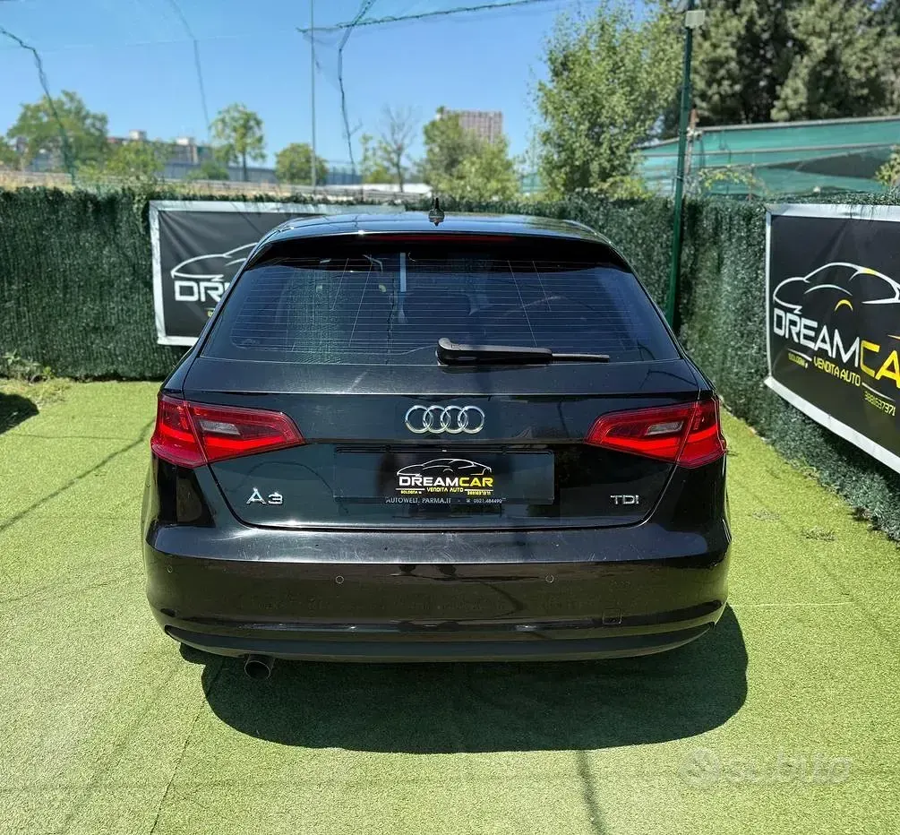 Usata Audi A3 110 CV (80 kW) 2014 Nero Berlina