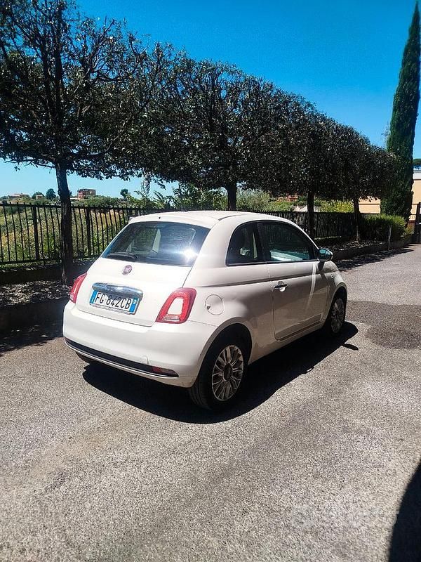 Usata Fiat 500 Pop Star 69 CV (50 kW) 2016 Bianco Utilitaria