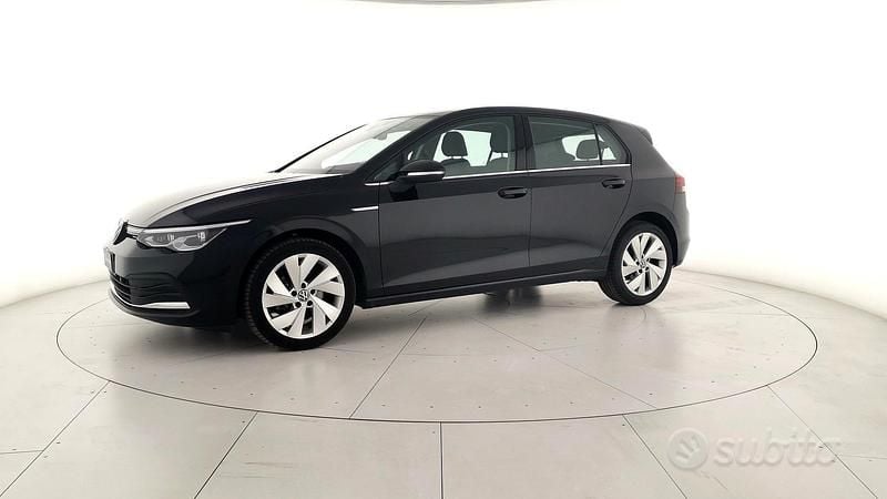 Usata VW Golf VIII Style 150 CV (110 kW) 2020 Nero Berlina