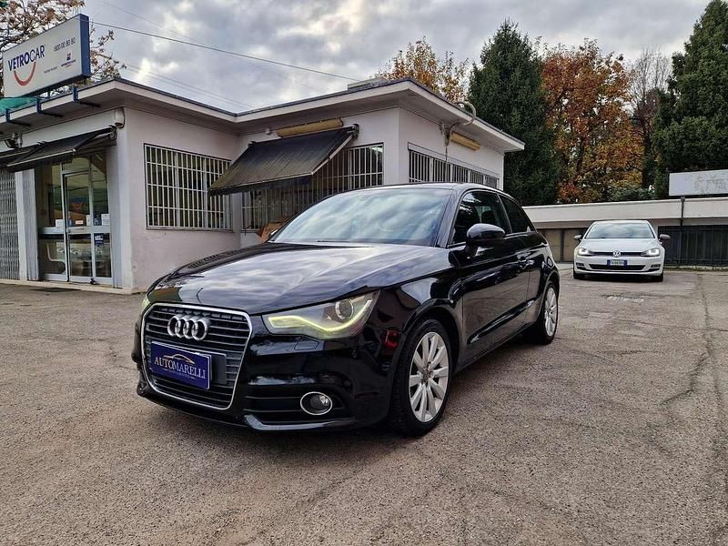 Usata Audi A1 Attraction 86 CV (63 kW) 2011 Nero Berlina