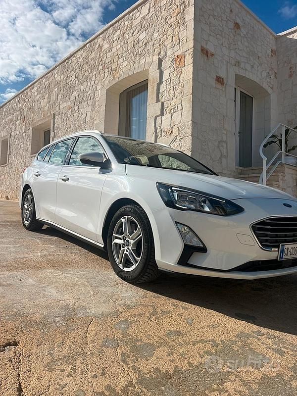 Usata Ford Focus 120 CV (88 kW) 2020 Bianco Station wagon