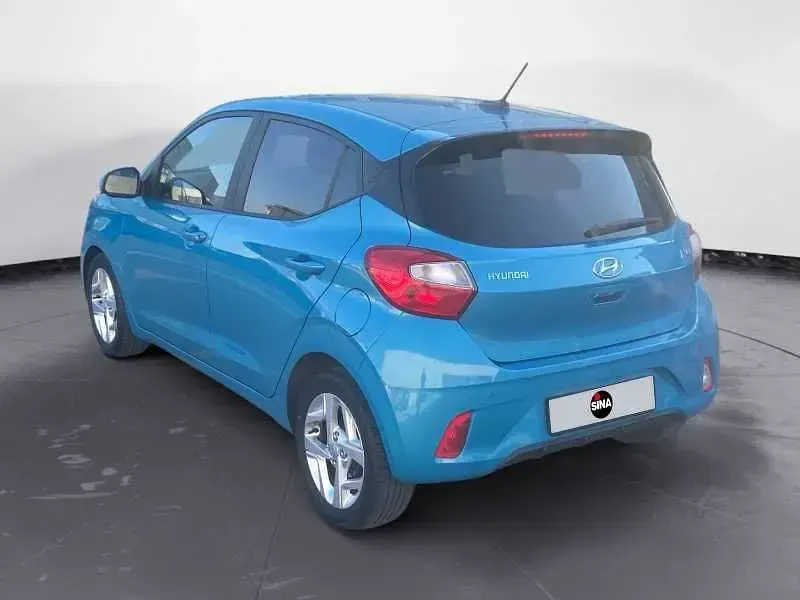 Usata Hyundai i10 67 CV (49 kW) 2020 Blu Utilitaria