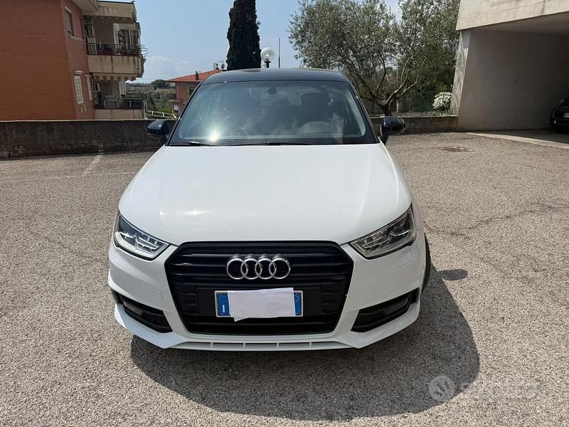 Usata Audi A1 S-Line 95 CV (69 kW) 2018 Bianco Berlina