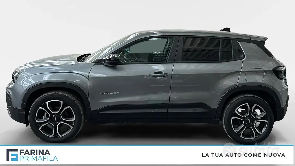 Usata Jeep Avenger Summit 101 CV (74 kW) 2025 Grigio scuro SUV