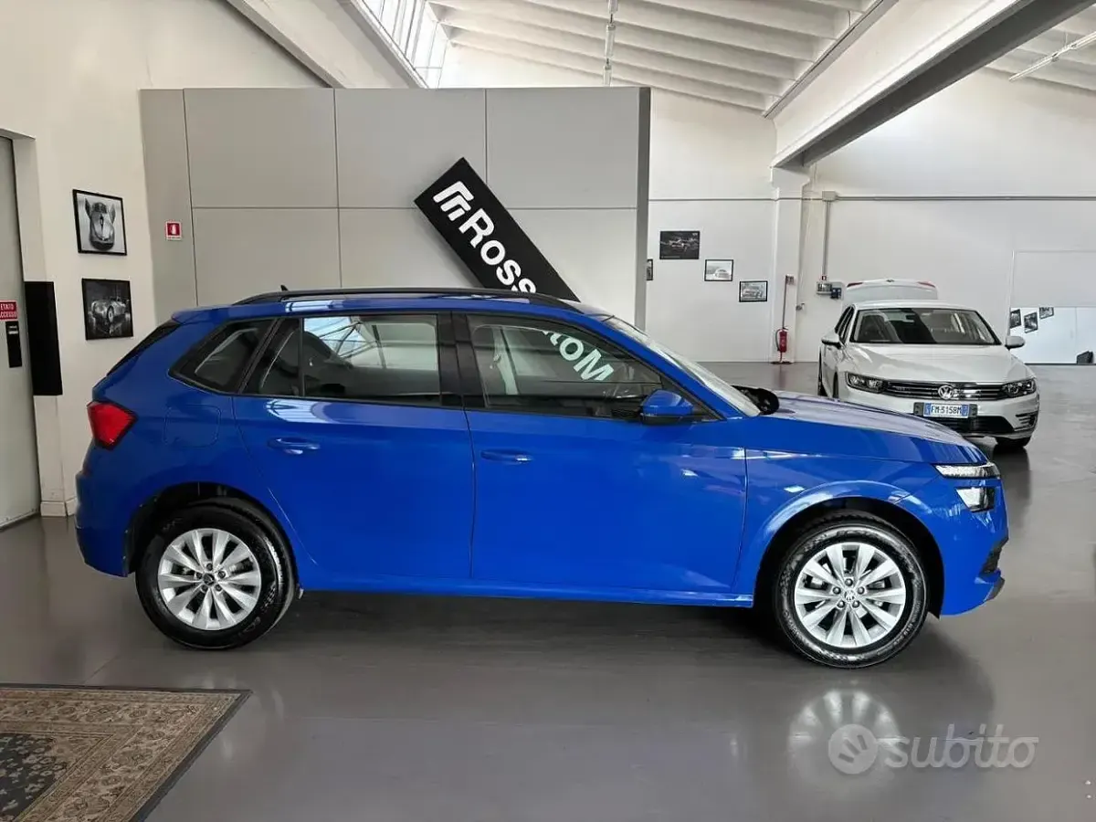 Usata Skoda Kamiq 90 CV (66 kW) 2021 Blu SUV