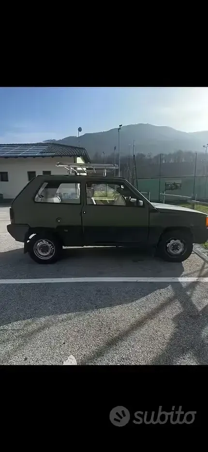 Usata Fiat Panda 4x4 50 CV (36 kW) 1992 Verde Utilitaria