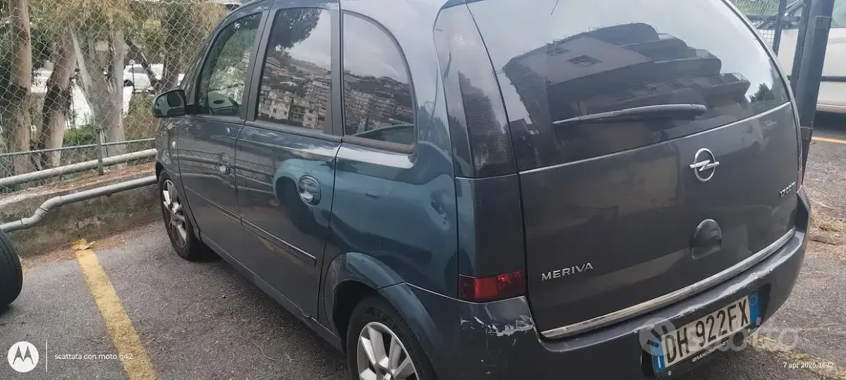 Usata Opel Meriva 101 CV (74 kW) 2007 Grigio Monovolume