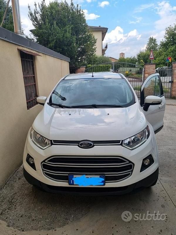Usata Ford Ecosport 110 CV (80 kW) 2017 Bianco SUV