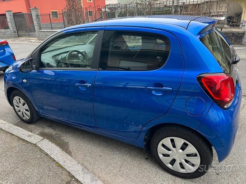 Usata Citroën C1 Shine 72 CV (52 kW) 2021 Blu Utilitaria