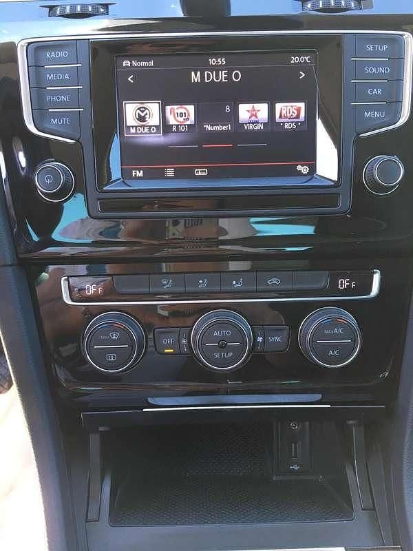 Usata VW Golf VII Highline 150 CV (110 kW) 2013 Argento Berlina