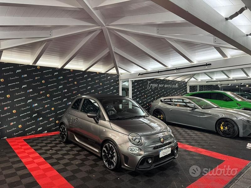 Usata Abarth 595C Competizione 180 CV (132 kW) 2017 Grigio Cabrio