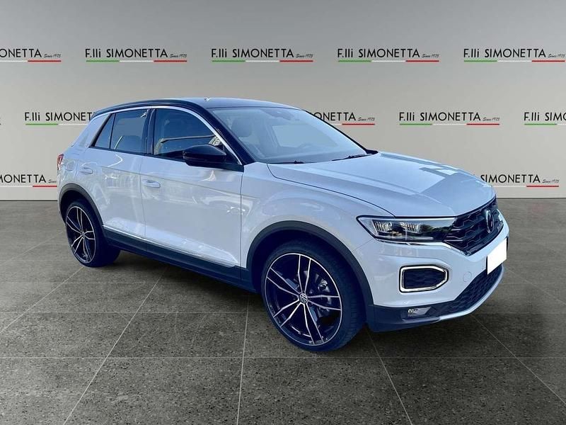 Usata VW T-Roc Advance 150 CV (110 kW) 2019 Bianco SUV