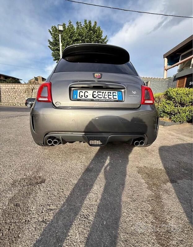 Usata Abarth 595 160 CV (117 kW) 2013 Grigio Utilitaria
