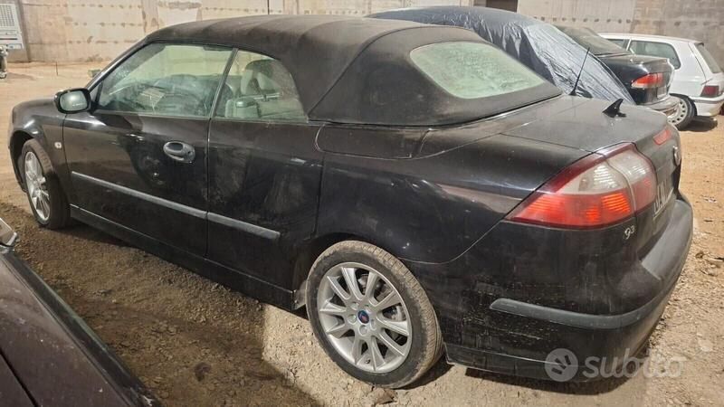 Usata Saab 9-3 Cabriolet 150 CV (110 kW) 2006 Nero Cabrio