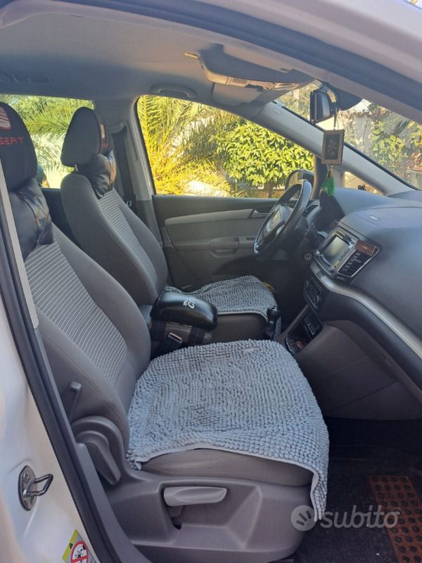 Usata Seat Alhambra 140 CV (102 kW) 2011 Bianco Monovolume