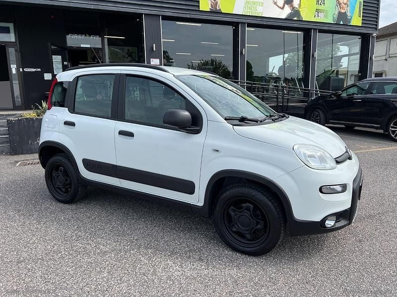 Usata Fiat Panda 4x4 S 95 CV (69 kW) 2018 Bianco Utilitaria