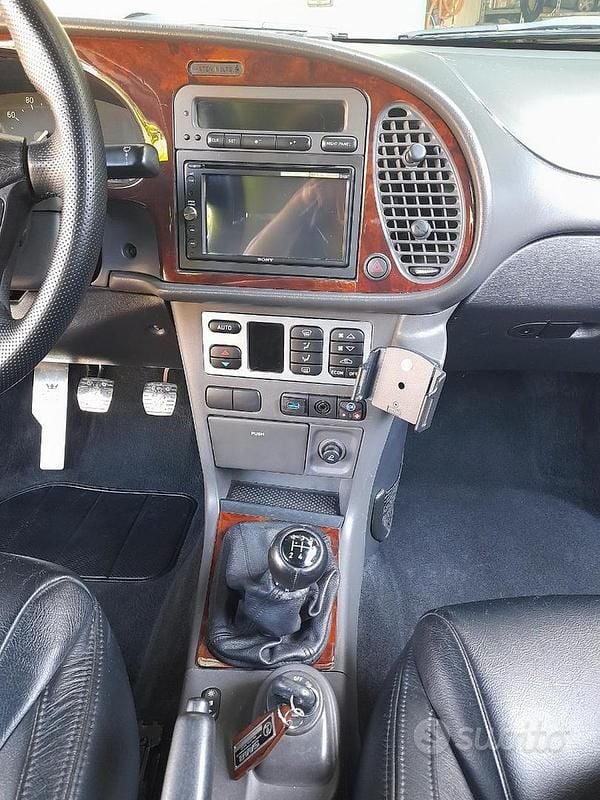 Usata Saab 9-3 Cabriolet 150 CV (110 kW) 2002 Grigio Cabrio