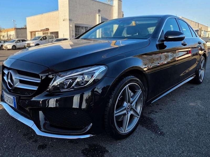 Usata Mercedes C220 Premium 170 CV (125 kW) 2014 Nero Berlina