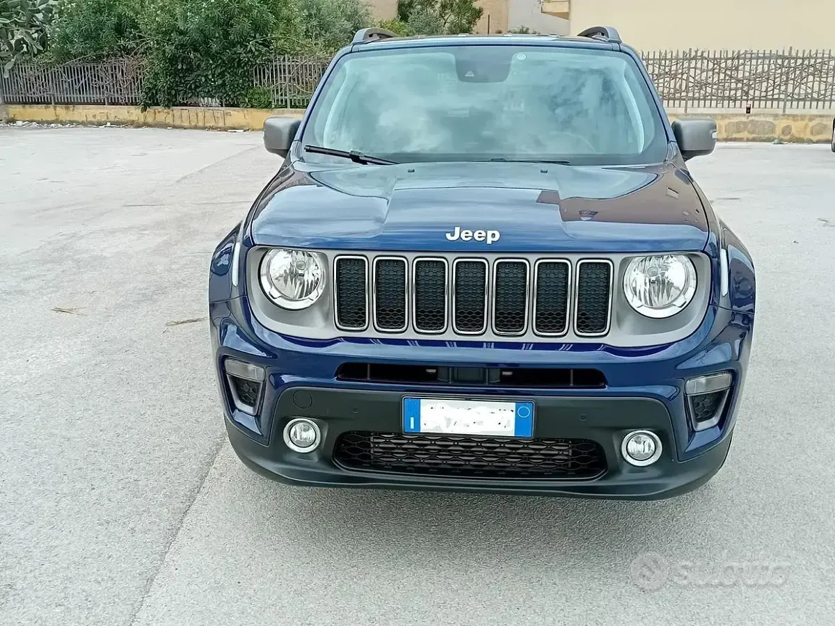 Usata Jeep Renegade 120 CV (88 kW) 2019 Blu SUV