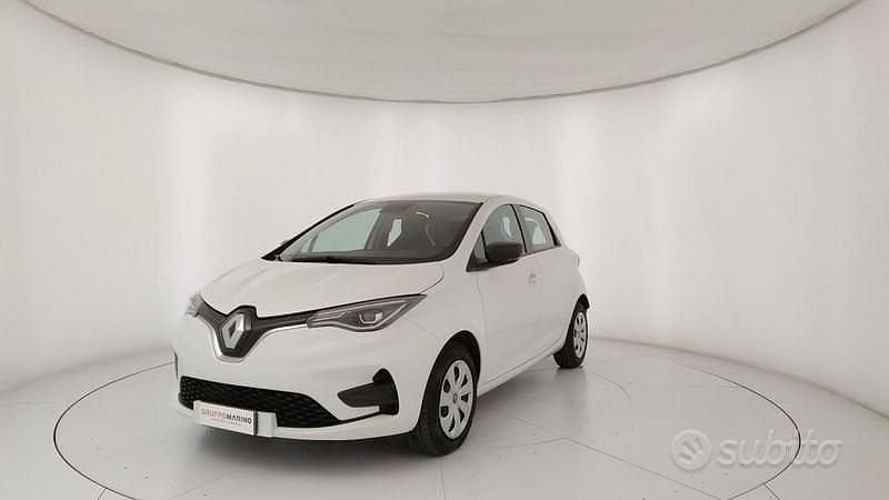 Usata Renault Zoe Life 80 kW (109 CV) 2022 Bianco Utilitaria