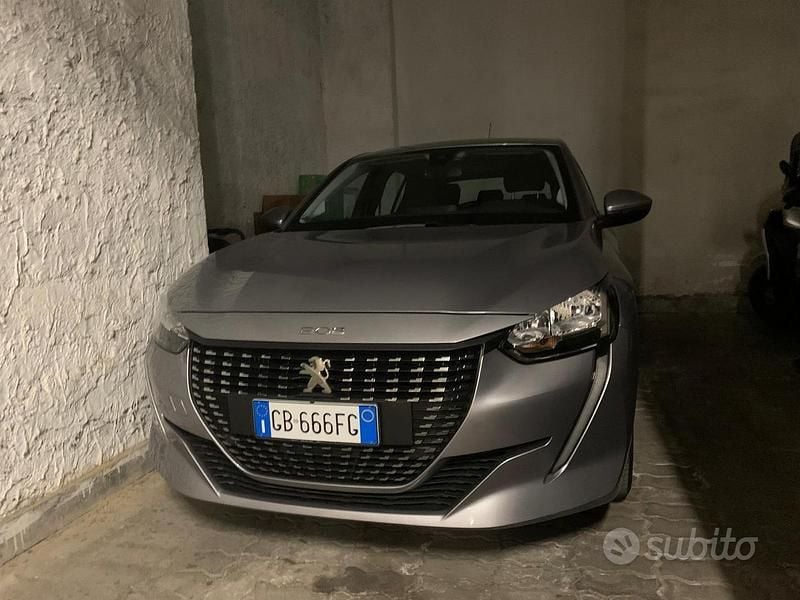 Usata Peugeot 208 101 CV (74 kW) 2020 Grigio Utilitaria