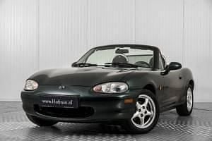 Usata Mazda MX5 111 CV (81 kW) 1999 Verde Cabrio