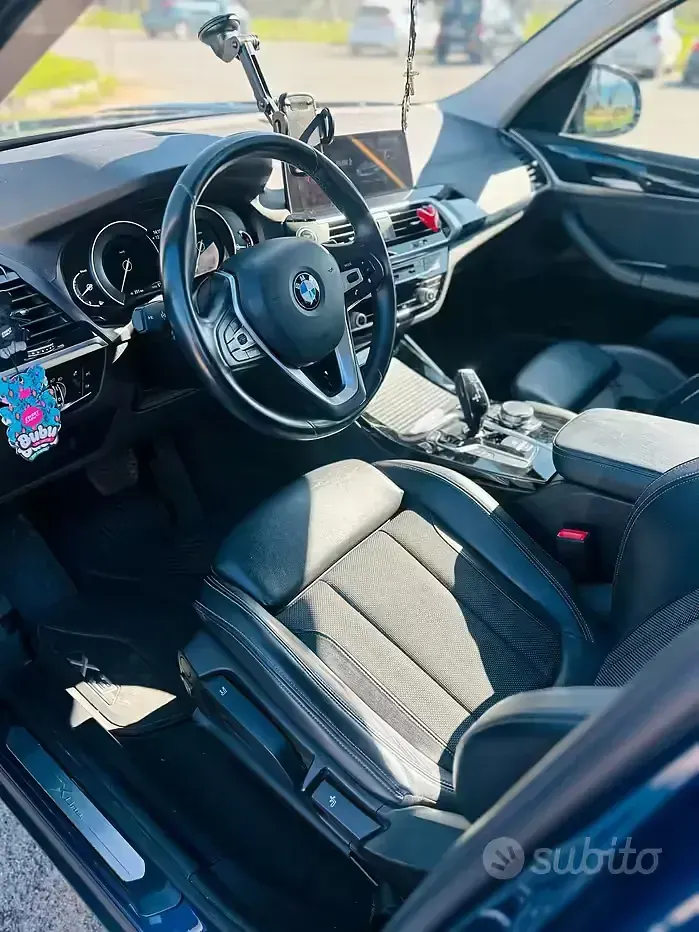 Usata BMW X3 150 CV (110 kW) 2018 Blu SUV