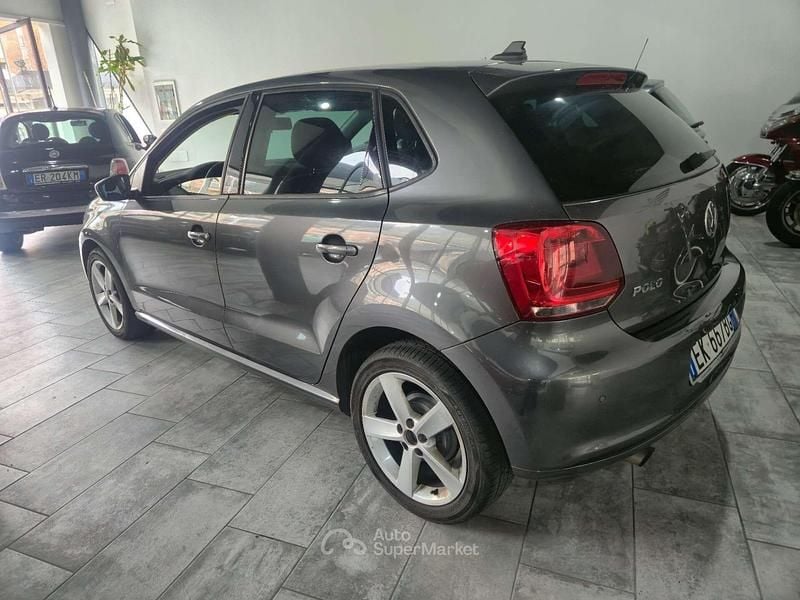 Usata VW Polo Highline 86 CV (63 kW) 2011 Grigio Utilitaria