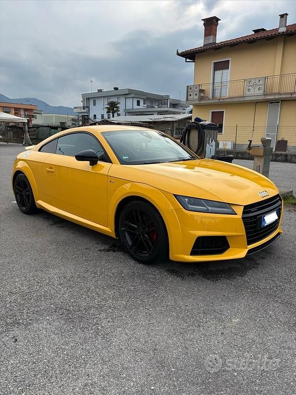 Usata Audi TT S-Line 230 CV (169 kW) 2016 Giallo Coupé